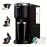 3 In 1 Single Serve Coffee Maker For K Cup Pods & Ground Coffee & Teas, 6 To 14oz Brew Sizes, With 40oz Removable Water Reservoir, Self-cleaning Function.