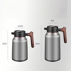 316 Stainless Steel Vacuum Insulated Water Heater - Large Capacity, No Electricity Needed, Portable for Home & Office Use, Durable & Easy to Clean, Perfect for Tea, Coffee, and More, Office Water Heater, Modern Kitchen Appliance, Easyclean Material, Small Coffee Thermo Flask, Thermo Flask With Cup, Thermo Flask For Hot, Thermo Flask Large, Thermo Flask Cup, Coffee Travel Mug, Coffee Mug, Tea And Coffee Jug, Kitchen Tools, Thermal Coffee Container, Thermo For Hot Water, Coffee Cup