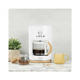 Drip coffee maker, modern coffee maker, home coffee maker, home coffee maker, easy-to-use coffee maker, easy-to-clean coffee maker, 10-cup coffee maker delay brew auto shut-off, matte black drip coffee maker