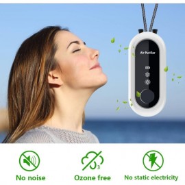 Personal Air Purifier, Travel Air Purifier Intelligent and Portable, can be Worn Anywhere in Travel, Airplanes, Offices, and Homes