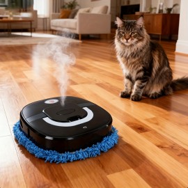 Humidifier, room automatic moving humidification, suitable for small office, small room, all-round moving with sweeping dust, small and convenient without taking space, Small Space Humidifier, Portable Humidifier, Sleek Humidifier, Modern Humidifier,