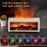 New Simulated Fireplace Flame Humidifier with Colorful Lights, Timer, Quiet Diffuser for Aromatherapy, 7-Color Flame Humidifier, Aroma Diffuser, Essential Oil Diffuser, 2 Color Options,  Stylish Diffuser, Decorative Humidifier, Quiet Operation