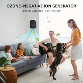 1 Pack, Plug-In Negative Lon Generator, Air Ionizer For Home, Bedroom, Office, Basement Kitchen Air Freshener Odor Reducer Pets Smoke Smell