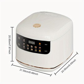 2L Portable Small Travel Rice Cooker, Multifunction Electric Cooker Stewpot with 24-Hour Reservation & Keep Warm Function, Nonstick Pot for Rice, Porridge, Soup – Ideal for Dorms and Home Use (Red), Quick Meals, Dorm Room Essentials, Sleek Cooker, Spacesaving Appliance, Nonstick Coating, Easy to Clean, Electric Stewpot, Home Cooks, Dorm Essentials Users, Portable Coffee Maker, Cube Coffee Maker, Mini ConveMth Oven And Grill Partid Kit foroutsidegrillinallowed