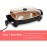 Caynel 16x12 Inch Professional Non-Stick Copper Electric Frying Pan with Tempered Glass Vented Lid & Upgraded Thermostat - 8 Quart Large Deep Dish Cookware, Even Heat Distribution, Cool-Touch Handle, 120V Plug-in Design for Searing, Sautéing, Frying - Ideal for Home & Commercial Kitchens, Searing Cookware, Electric Skillet With Lid, Electric Skillet Nonstick, Electric Frying Pan With Lid, Electric Pan For Cooking, Electric Cooking Appliance, Free, Electric Baking Pan, Electric Kitchen