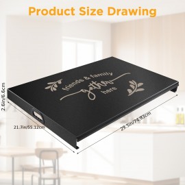 Stove Cover, Gas Stove Cover -Stainless Steel, Noodle Board Stove Cover, Stove Top Covers For Gas Burners With Handle Large Size 29.5 X 21.7 X2.6 Inch Easy To Clean, Stove Top Covers For Electric Stove