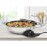 Electric Skillet By Cucina Pro - 18/10 Stainless Steel, Frying Pan with Non Stick Interior, with Glass Lid, 12