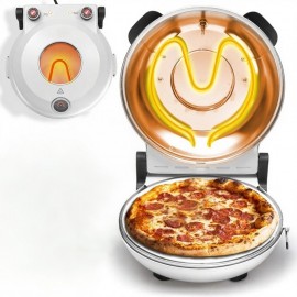 Electric Pizza Oven, Countertop Pizza Maker, 12 Inch Pizza Maker, Home Cooking, Quick Meals, Compact Design, Modern Kitchen Gadget, Highquality Build, Efficient Heating, Kitchen Appliance, Cooking Device