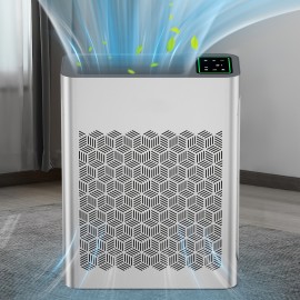 Intelligent Air Purifier, Real-time Monitoring Of Air Quality, Automatically Adjust The Purification Mode, Automatic Mode + Timer, Remove Odors, Purify The Air, Local Warehouse Special, Home/office/bedroom/living Room Must-have, Strong Coverage