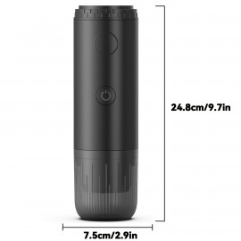 Portable Capsule Coffee Machine, Fully Automatic Espresso Capsule Coffee Machine, Electric Extraction Espresso Machine, Suitable For Portable Travel, Outdoor Car And Office. Portable Coffee Machine Capsule, Coffee Powder Dual-purpose Machine.
