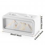 Simulated Snow Mountain Humidifier, USB Plug-in Air Fragrance Humidifier, Office Humidifier, Quiet Hydrating Aromatherapy Machine, Mini Fragrance Humidifier, Compact Design, Lightweight Humidifier, Portable Design, Sprayer, USB Humidifier, Suitable