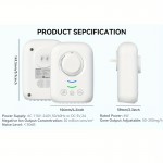 1 Pack, Plug-In Negative Lon Generator, Air Ionizer For Home, Bedroom, Office, Basement Kitchen Air Freshener Odor Reducer Pets Smoke Smell