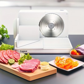 Foldable Meat Slicer, Electric Food Slicer with RSG 6.7