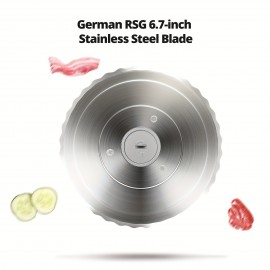 Foldable Meat Slicer, Electric Food Slicer with RSG 6.7