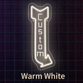 [Custom LED Neon Sign] 1pc Custom Text LED Neon Sign - Multi-Color, USB Powered, Easy to Hang Wall Decor for Home, Office, Shop, Coffee Bar | Ideal for Valentine's, Christmas, Birthday, Wedding, Anniversary, Festival Gifts, Family Memento, Office Decoration | Durable LED Sign, LED Wall Art